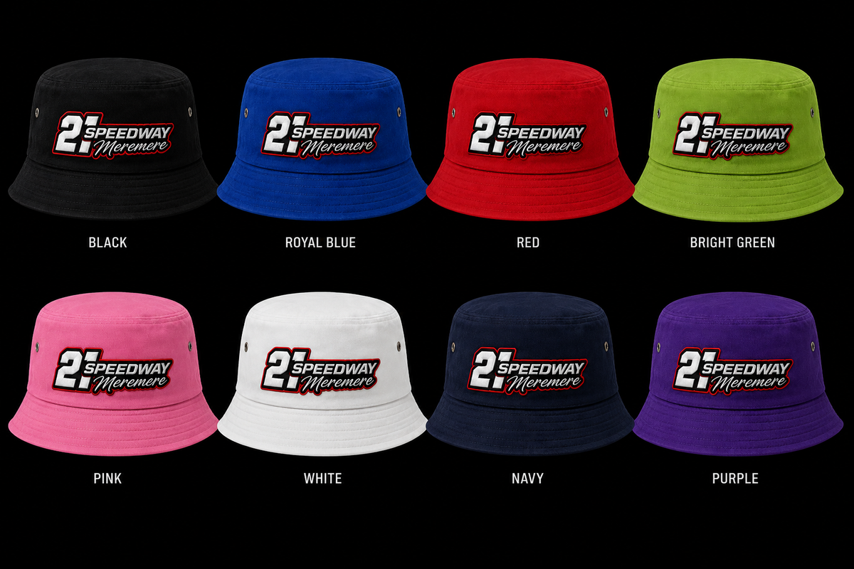 21 Speedway Kids Bucket Hat