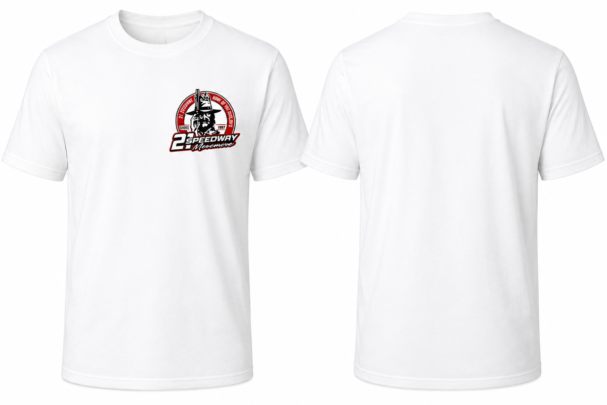 21 Speedway - Outlaw Classic Tee 4/5/6/7 XL Sizing
