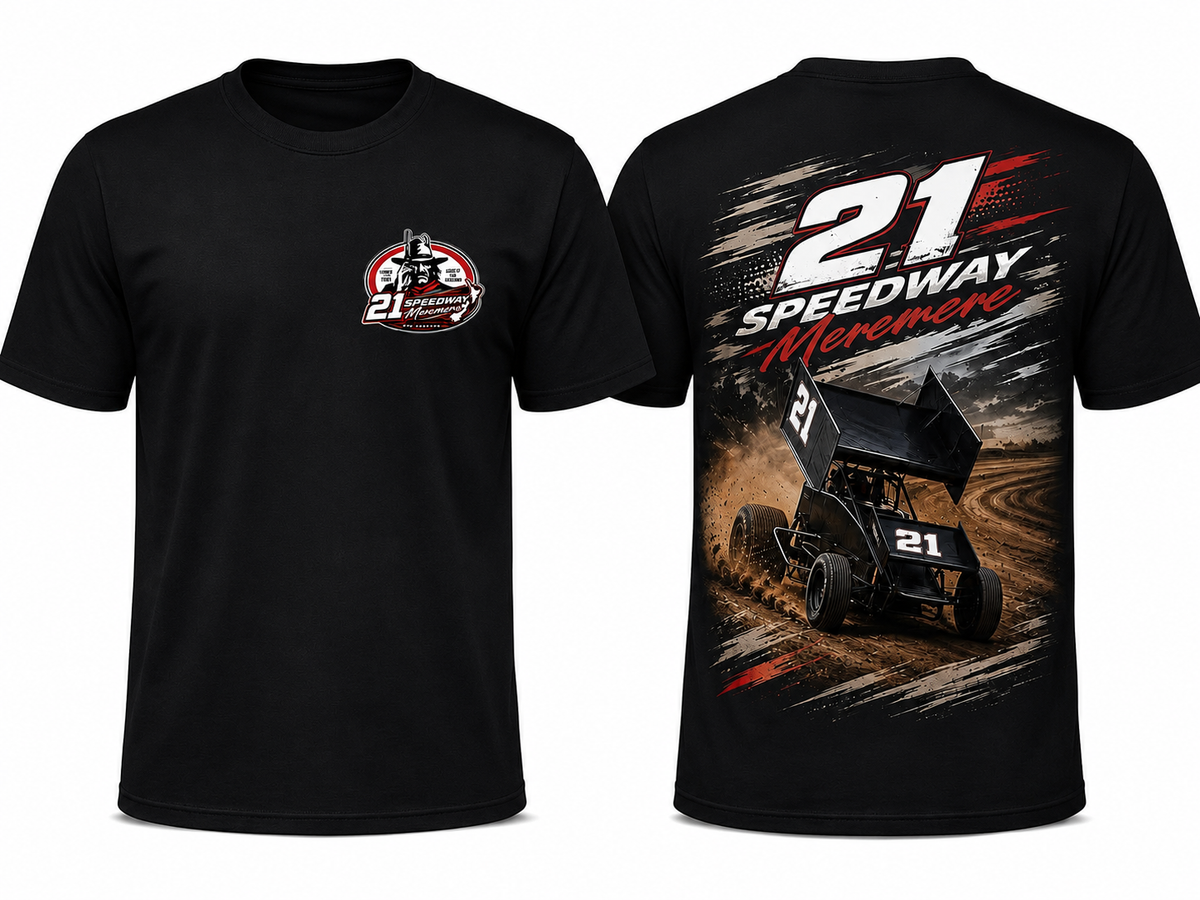 21 Speedway - Limited Edition Tee  4/5/6 XL Sizing