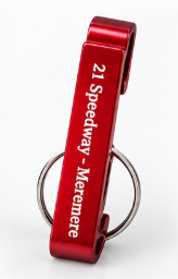 21 Speedway Meremere Metal Keyring