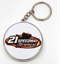21 Speedway Meremere Round Keyring